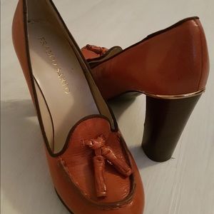 Tan Leather Franco Sarto Pumps
